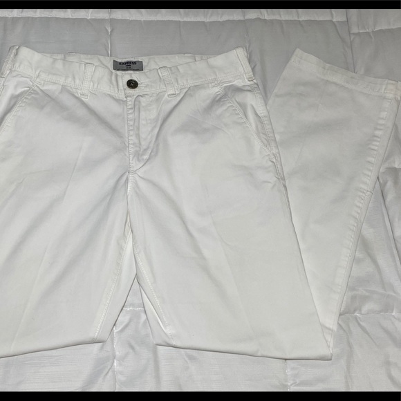 Express Other - Express men’s white khaki pants 30/30